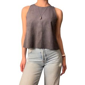 Aritzia Wilfred Tank Top Grey Size M
